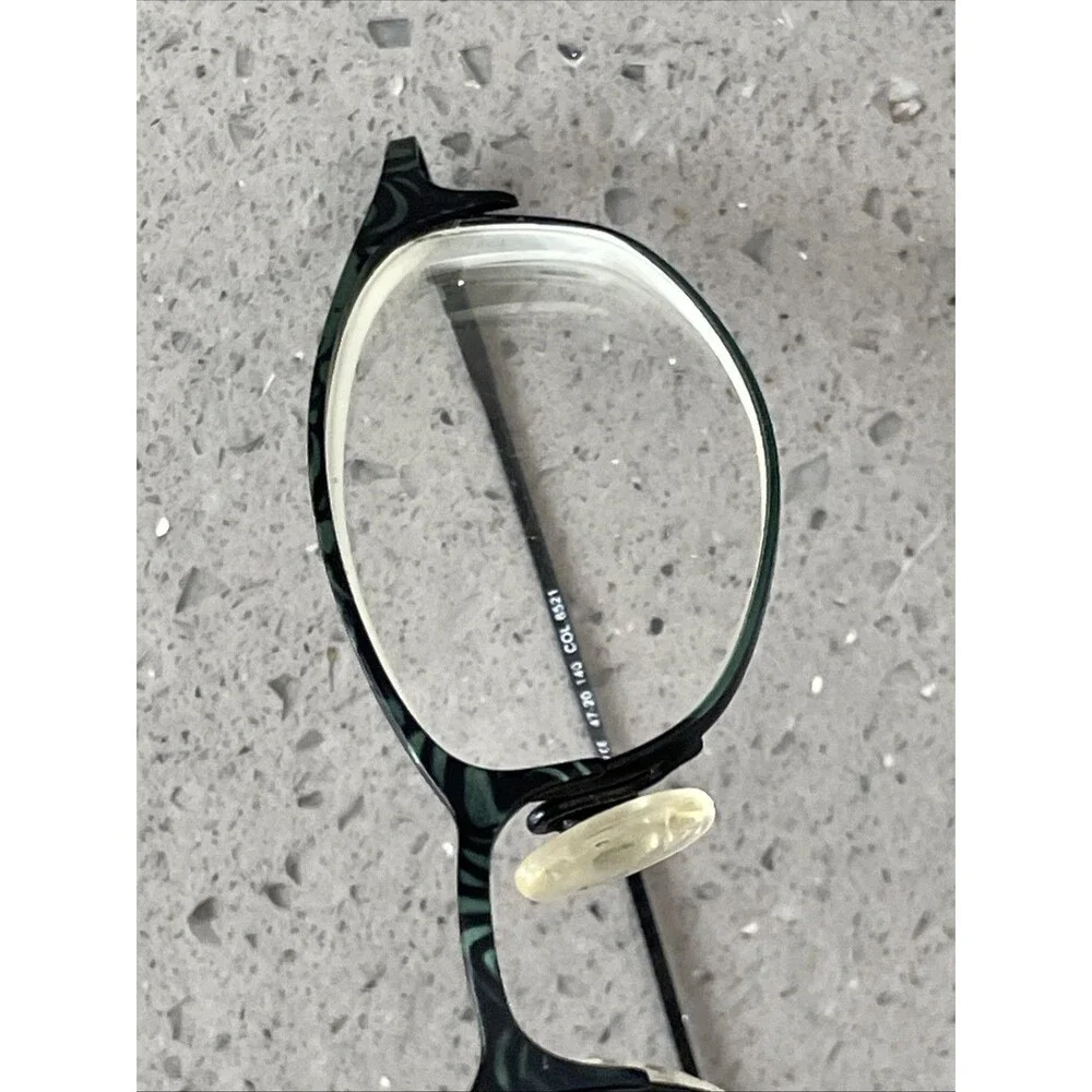 Club Monaco CM2006 eyeglasses frames only 47-20-140 Col. 6521 oval black blue